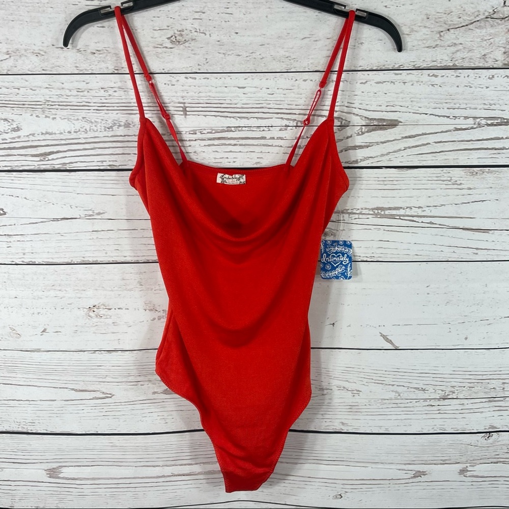 Free People Intimately Cowl Bodysuit Thong - Picture 4 of 11